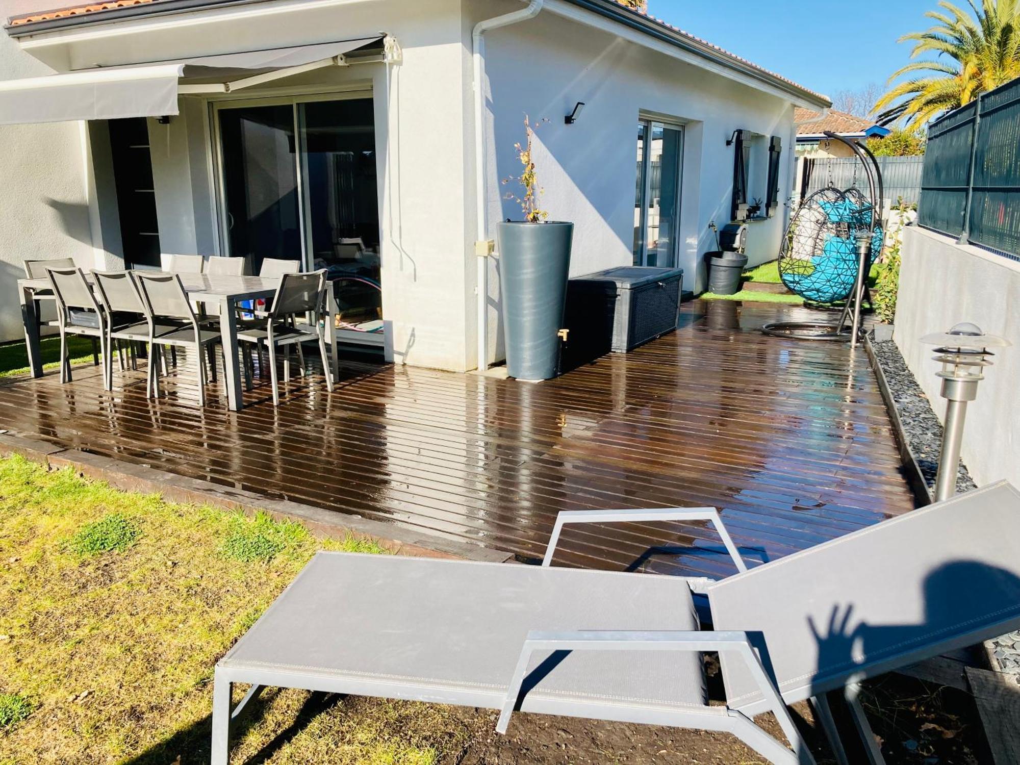 Ondres : Maison Moderne Proche Plage Et Centre Ville エクステリア 写真